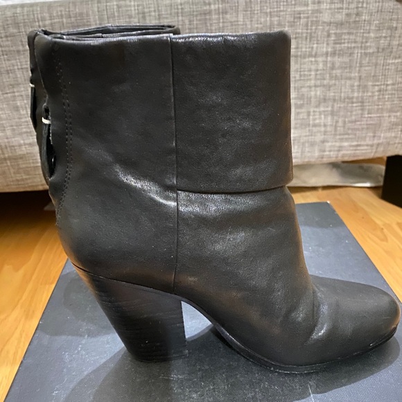 Rag & Bone Classic Newbury Boot Cont Black Sz. 36 - Picture 2 of 5